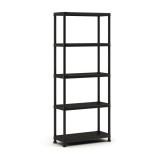 KETER Műanyag polc fekete 75 x 32 x 177 cm