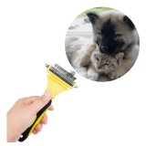 Kétoldalas kisállat szőreltávolító kefe