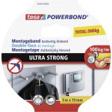 Kétoldalú ragasztószalag 5 m x 19 mm ultra erős Tesa® POWERBOND® 55792-01 (55792-01)