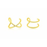 Kétrészes fülcimpa fülbevaló