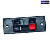 Kettes csíptetős hangfal aljzat