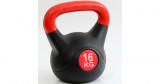 KettleBell, füles súlyzó 16 kg – műanyag bevonatú, cement töltettel – PRO-Sport