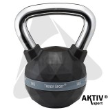 Kettlebell Trendy Premium fekete-króm 10 kg
