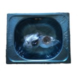 KEVMIL KM-98 500x400 mm rozsdamentes mosogatótálca