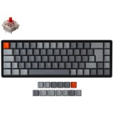 Keychron k6 rgb bluetooth angol gateron g pro red billenty&#369;zet k6-q1-uk