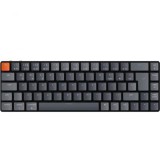 Keychron K7 Gateron RGB Backlight ISO vezeték nélküli angol gaming Hot-swap Gateron Optical Blue mechanikus billentyűzet (K7-E2-UK) (K7-E2-UK)