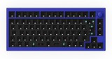Keychron Q1 QMK Custom Mechanical RGB Keyboard Barebone ISO Knob Navy Blue UK Q1-F3