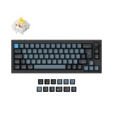 Keychron Q2 Pro QMK Custom RGB Banana Switch Mechanical Keyboard Carbon Black UK Q2P-M4-UK