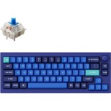 Keychron Q2 Swappable RGB Backlight Blue Switch Knob Version - Blue (Q2-O2) - Billentyűzet