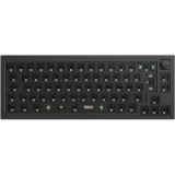 Keychron Q2 Swappable RGB Backlight Knob ISO USB gaming billentyűzet barebone fekete