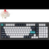 Keychron Q5 Max Swappable RGB Backlight Red Switch Knob Version - Black, US (Q5M-M1)