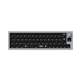 Keychron Q9 Swappable RGB Backlight Knob ISO Keyboard Barebone Silver Grey Q9-F2