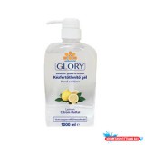 Kéz- és bőrfertőtlenítő gél 1liter Glory citrom