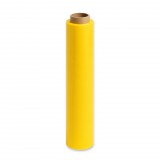 Kézi nyújtható fólia (sztreccsfólia) 500mm / 23 mic / 90m sárga