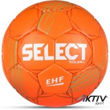 Kézilabda Select Solera 2024 narancssárga méret: 1