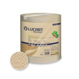 Kéztörlõ 2 rétegû tekercses átmérõ: 17,5 cm egyesével csomagolt 2.300 EcoNatural Lucart_852407J havanna barna