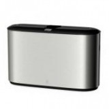 Kéztörlő adagoló, pultra tehető, H2 rendszer, TORK, metál-fekete