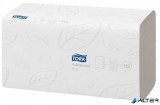 Kéztörlő, Interfold hajtás, 2 rétegű, 180 lap, H2 rendszer, Advanced, TORK 'Xpress Soft Multifold', fehér