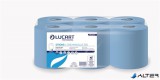Kéztörlő, tekercses, 2 rétegű, LUCART 'L-One mini Strong Blue 350', kék