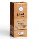 Khadi hajfesték por világosbarna,  100 g
