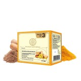 Khadi Natural Chandan Haldi Ayurvédikus Szantálfa kurkuma szappan csomag 3x125 g