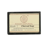 Khadi Natural Charcoal Ayurvédikus Gyógynövényszappan Faszénporral 125 g