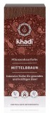 Khadi Növényi Hajfesték, Középbarna 100 g