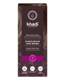 Khadi Növényi Hajfesték por sötétbarna 100 g