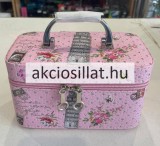 Kicsi kozmetikai táska rózsaszín Pisai ferde torony