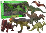KicsiKocsiBolt 6 darabos dinoszaurusz készlet Nagy modellfigurák Őskori világ 12283