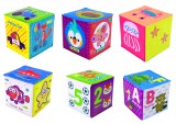 KicsiKocsiBolt 6db oktató habkockából álló színes kocka készlet babának Nagy méretű 12084