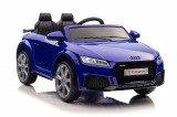 KicsiKocsiBolt Audi TT RS Sötétkék 12V Elektromos kisautó 11941