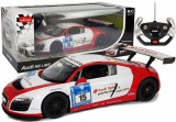 KicsiKocsiBolt Autó R/C Audi R8 LMS Rastar 1:14 Fehér-piros 6025