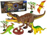 KicsiKocsiBolt Dinoszaurusz készlet Tyrannosaurus Rex kiegészítők Hang fények 9720