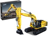KicsiKocsiBolt Építőkockák Caterpillar kotrógép 1702 db CADA 1:20 10056