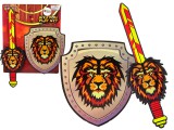 KicsiKocsiBolt EVA hab lovag készlet kard és pajzs oroszlán 13199