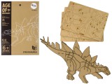 KicsiKocsiBolt Fa 3D térbeli kirakós Stegosaurus oktatási összeállítás 41 darab 16493