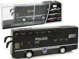 KicsiKocsiBolt Fekete emeletes rendőrségi busz hanggal 10030