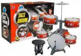 KicsiKocsiBolt Gyerekek Jazz dobkészlet 5 dob széklet hangszer zenei játék 472
