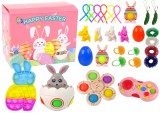 KicsiKocsiBolt Húsvéti Fidget Toys Stresszoldó játékkészlet 29 részes 13443
