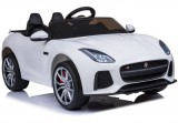 KicsiKocsiBolt Jaguar F-Type fehér 12V Elektromos kisautó 3780