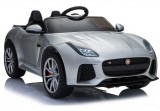 KicsiKocsiBolt Jaguar F-Type lakk ezüst 12V Elektromos kisautó 3785