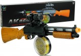 KicsiKocsiBolt Játékfegyver AK 868-1 Lit Game 60 cm 3345