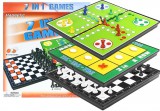 KicsiKocsiBolt Játékok 7 az 1-ben Ludo Checkers Társasjáték készlet 1420