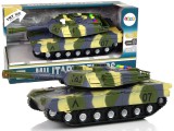 KicsiKocsiBolt Katonai tank 1:16 Moilitary Zöld hangokkal 12123