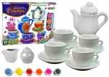 KicsiKocsiBolt Kreatív Tea Készlet DIY Festés Porcelánra 10771