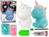 KicsiKocsiBolt Kreatív Unicorn Kit DIY Diamonds Crystals kék 15626