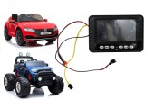 KicsiKocsiBolt LCD MP4 rádió panel az elektromos Ride On Car Ford Ranger Arteon autóhoz 2802*