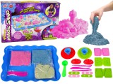 KicsiKocsiBolt Magic Kinetic Sand + kiegészítők desszertek készítéséhez 3 színű homok 13507