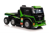 KicsiKocsiBolt Mercedes Axor XMX622B 2 motoros 24V Elektromos kamion LCD zöld 4246
